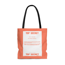 Load image into Gallery viewer, Top Secret Tote Bag