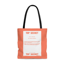 Load image into Gallery viewer, Top Secret Tote Bag