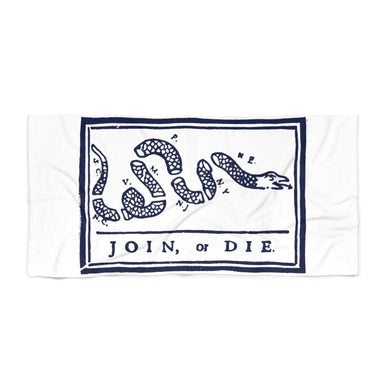 Join or Die Beach Towel