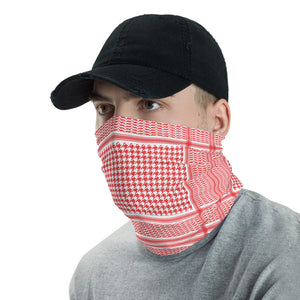 Red Shemagh Neck Gaiter
