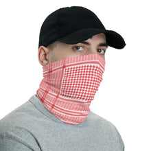 Load image into Gallery viewer, Red Shemagh Neck Gaiter