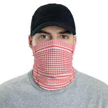 Load image into Gallery viewer, Red Shemagh Neck Gaiter
