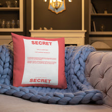 Load image into Gallery viewer, Top Secret/Secret Pillows